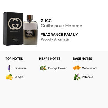 Gucci Men's Gucci Guilty pour Homme EDT Spray 1.6 oz (50 ml) (Wholesale) - Luxurious Fragrance Available Online in Hong Kong & China