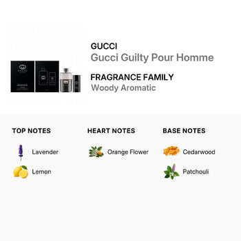 Gucci Men's Gucci Guilty Pour Homme Gift Set (Wholesale) - Luxurious Fragrance Available Online in Hong Kong & China