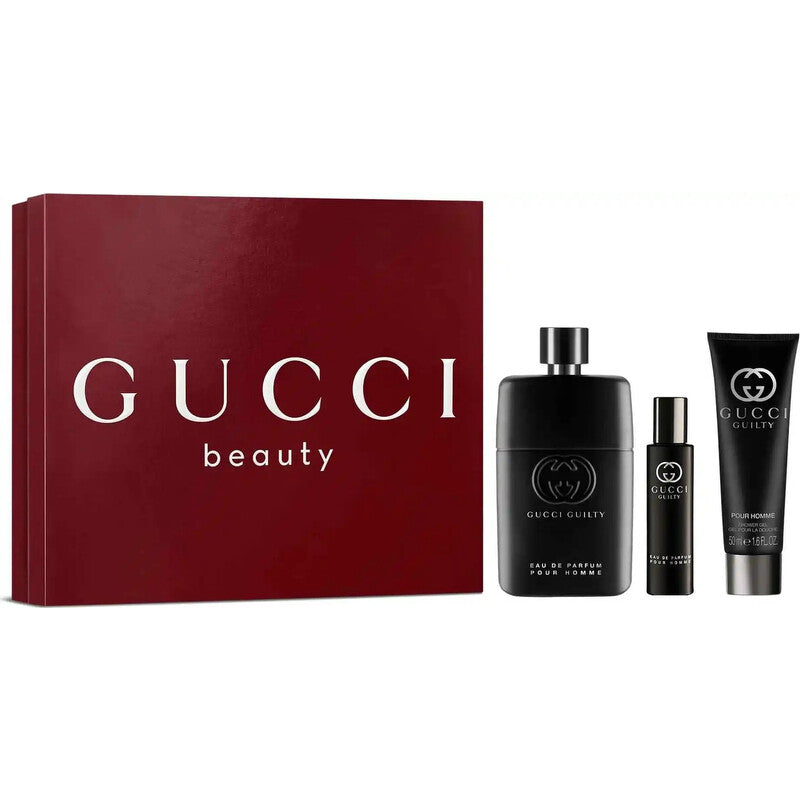 Gucci Men's Guilty Pour Homme Eau de Parfum Gift Set Fragrances - Luxurious Fragrance Available Online in Hong Kong & China