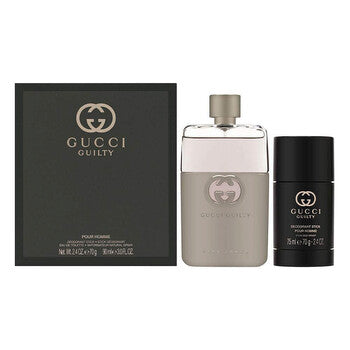 Gucci Men's Guilty Pour Homme Gift Set - Luxurious Fragrance Available Online in Hong Kong & China