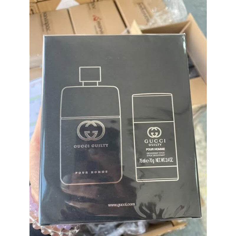 Gucci Men's Guilty Pour Homme Gift Set Fragrances - Luxurious Fragrance Available Online in Hong Kong & China