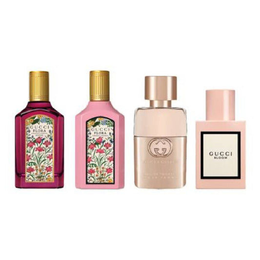 Gucci Mini Set Gift 4pcs EDP Set Fragrances - Luxurious Fragrance Available Online in Hong Kong & China