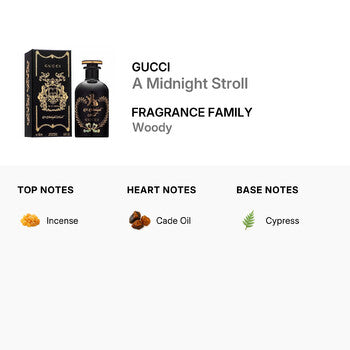 Gucci Unisex A Midnight Stroll EDP 3.4 oz Fragrances (Wholesale) - Luxurious Fragrance Available Online in Hong Kong & China