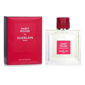 Guerlain Men's Habit Rouge EDT Spray 3.3 oz Fragrances (Wholesale) - Luxurious Fragrance Available Online in Hong Kong & China