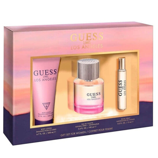 Guess Ladies 1981 Los Angeles Gift Set Fragrances  - Luxurious Fragrance Available Online in Hong Kong & China