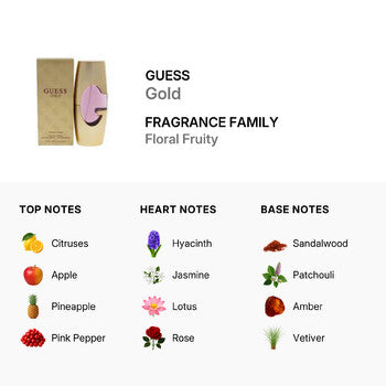 Guess Ladies Guess Gold EDP Spray 2.5 oz (Wholesale) - Luxurious Fragrance Available Online in Hong Kong & China