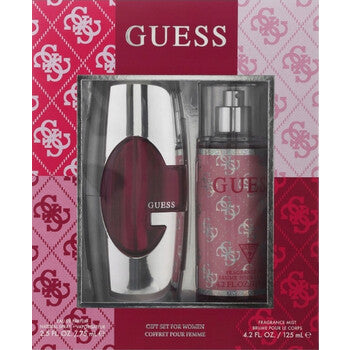 Guess Ladies Pink Gift Set  - Luxurious Fragrance Available Online in Hong Kong & China