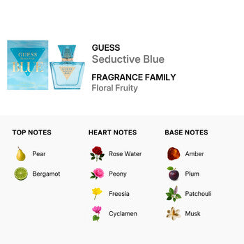 Guess Ladies Seductive Blue EDT Spray 1.7 oz Fragrances (Wholesale) - Luxurious Fragrance Available Online in Hong Kong & China
