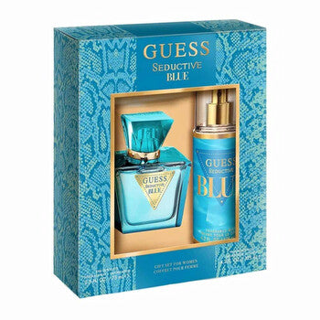 Guess Ladies Seductive Blue 2pcs EDT Gift Set Fragrances  (Wholesale) - Luxurious Fragrance Available Online in Hong Kong & China