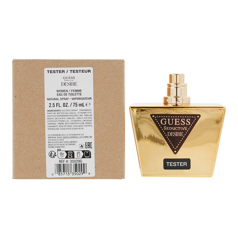 Guess Ladies Seductive Desire EDT Spray 2.5 oz (Tester) Fragrances - Luxurious Fragrance Available Online in Hong Kong & China
