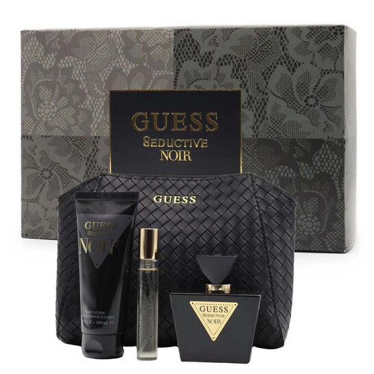Guess Ladies Seductive Noir Gift Set Fragrances  - Luxurious Fragrance Available Online in Hong Kong & China