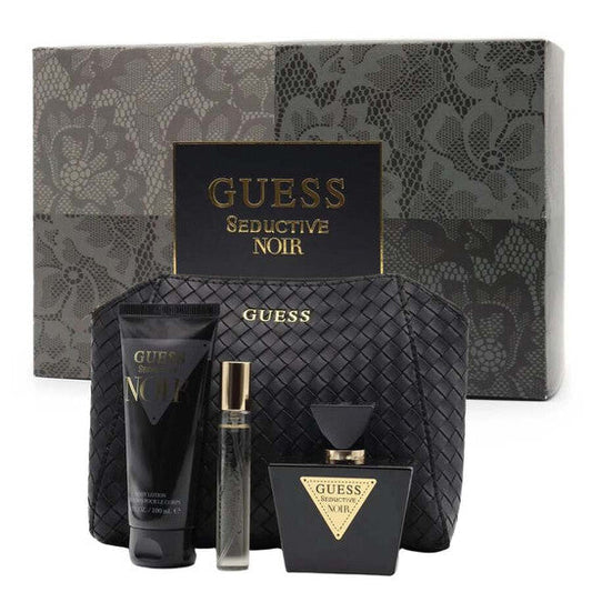 Guess Ladies Seductive Noir Gift Set Fragrances  (Wholesale) - Luxurious Fragrance Available Online in Hong Kong & China