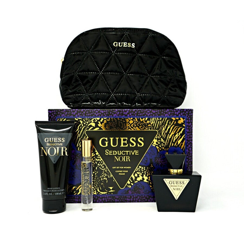 Guess Ladies Seductive Noir Gift Set Fragrances - Luxurious Fragrance Available Online in Hong Kong & China