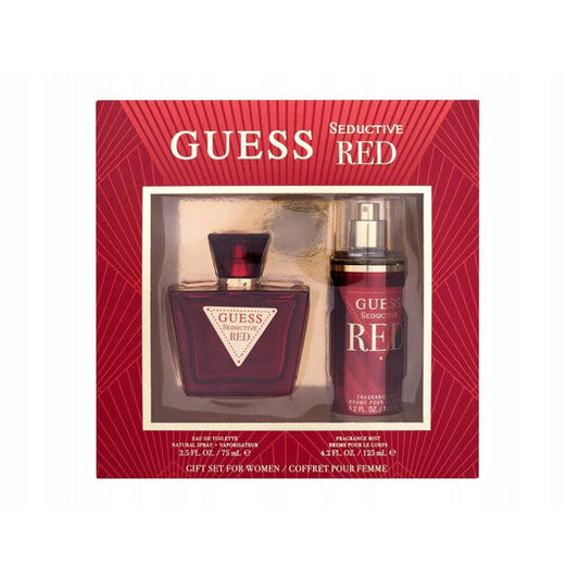 Guess Ladies Seductive Red Gift Set Fragrances  (Wholesale) - Luxurious Fragrance Available Online in Hong Kong & China