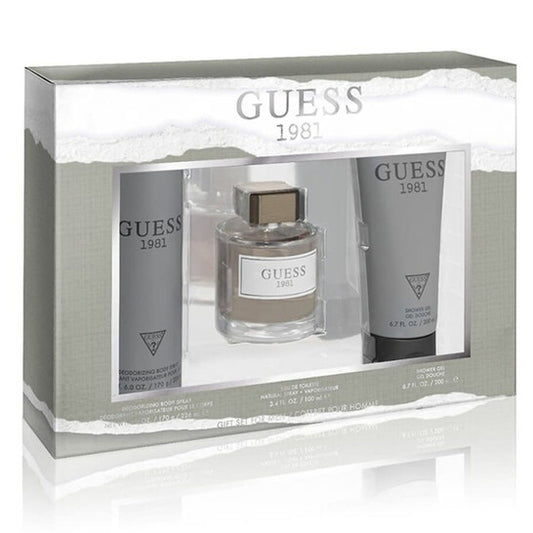 Guess Men's 1981 Gift Set Fragrances  - Luxurious Fragrance Available Online in Hong Kong & China