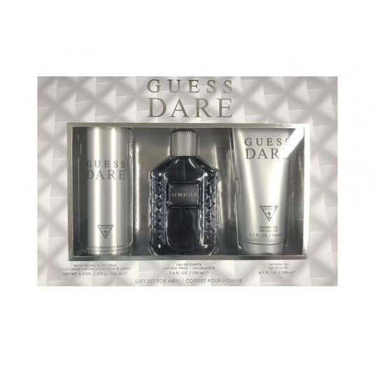 Guess Men's Dare 3pcs EDT Gift Set Sets  (Wholesale) - Luxurious Fragrance Available Online in Hong Kong & China