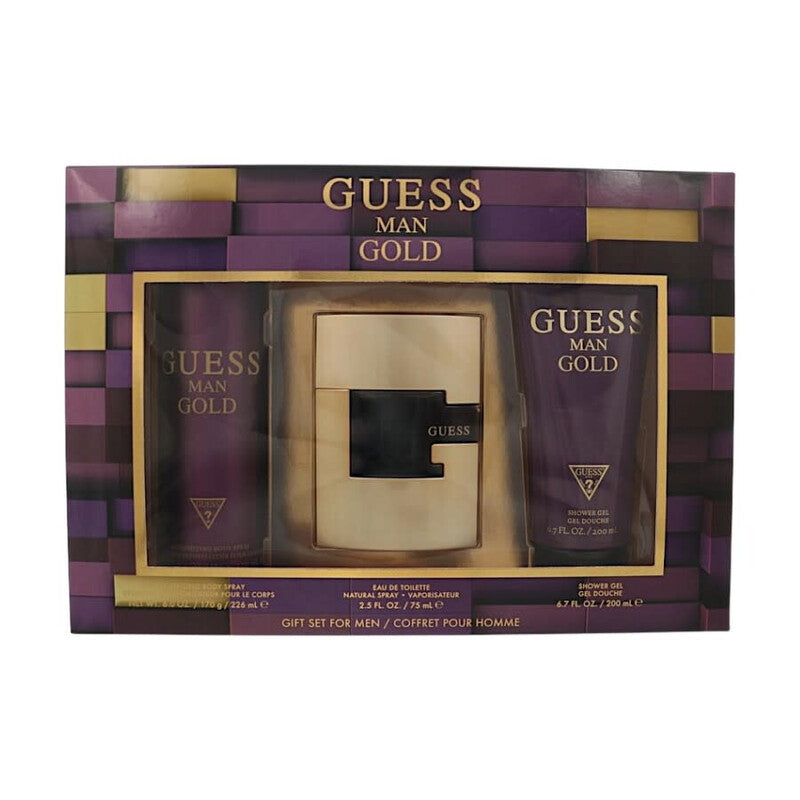 Guess Men's Gold Gift Set Fragrances (Wholesale) - Luxurious Fragrance Available Online in Hong Kong & China