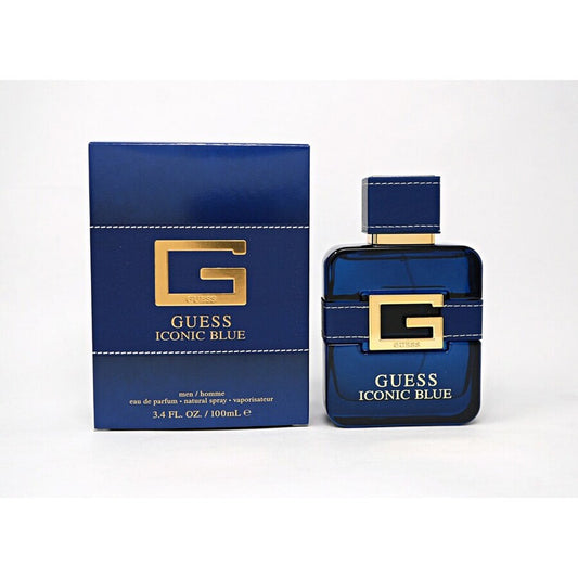 Guess Men's Iconic Blue EDP Spray 3.4 oz Fragrances (Wholesale) - Luxurious Fragrance Available Online in Hong Kong & China