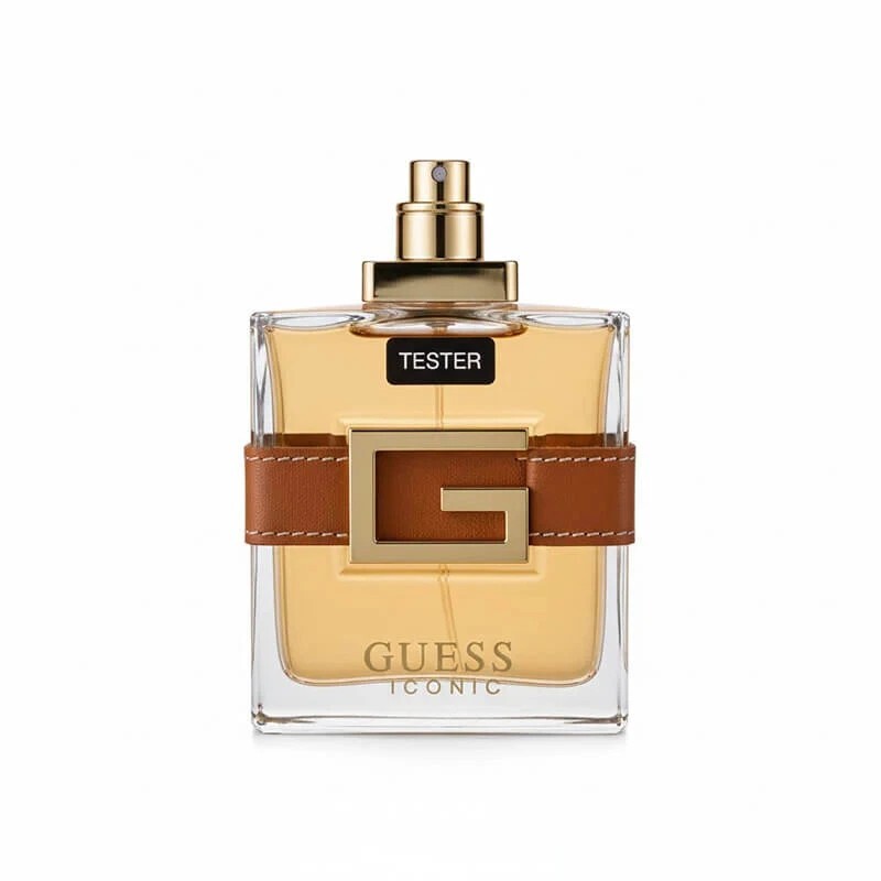 Guess Men's Iconic EDP Spray 3.4 oz (Tester) Fragrances - Luxurious Fragrance Available Online in Hong Kong & China