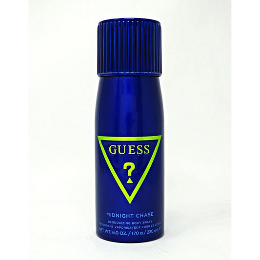 Guess Men's Midnight Chase Deodorant Body Spray 6.0 oz Fragrances - Luxurious Fragrance Available Online in Hong Kong & China