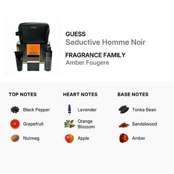 Guess Men's Seductive Homme Noir Gift Set - Luxurious Fragrance Available Online in Hong Kong & China