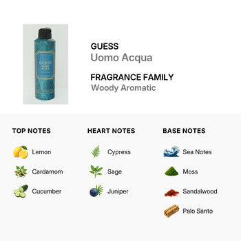Guess Men's Uomo Acqua Deodorant 6 oz (Wholesale) - Luxurious Fragrance Available Online in Hong Kong & China