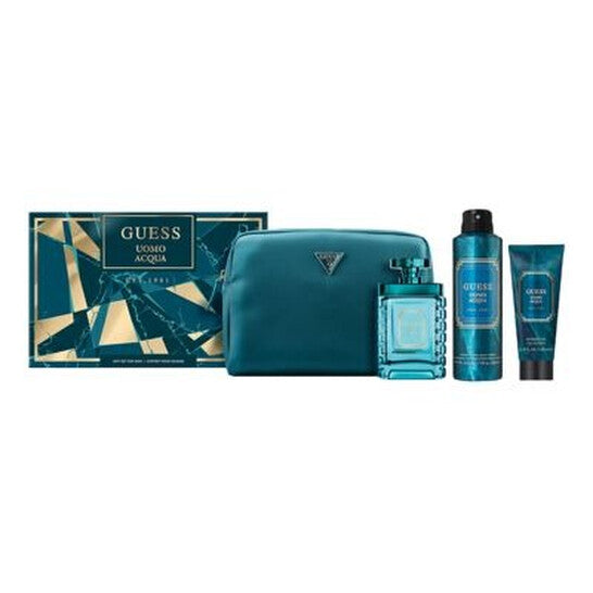 Guess Men's Uomo Acqua Gift Set Fragrances  - Luxurious Fragrance Available Online in Hong Kong & China