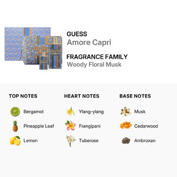 Guess Unisex Amore Capri Gift Set Fragrances  (Wholesale) - Luxurious Fragrance Available Online in Hong Kong & China