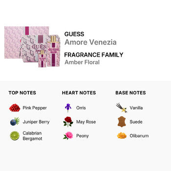 Guess Unisex Amore Venezia Gift Set Fragrances  (Wholesale) - Luxurious Fragrance Available Online in Hong Kong & China