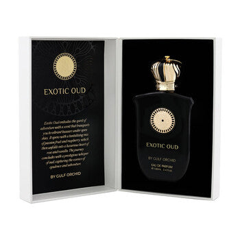 Gulf Orchid Unisex Niche Collection Exotic oud EDP Spray 3.4 oz Black Fragrances (Wholesale) - Luxurious Fragrance Available Online in Hong Kong & China