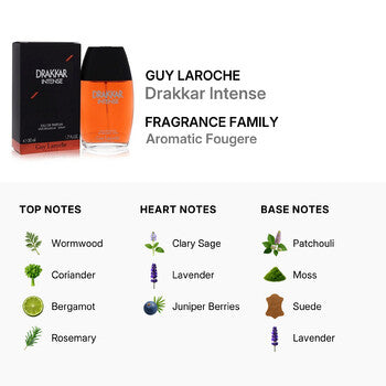 Guy Laroche Men's Drakkar Intense EDP Spray 1.7 oz (50 ml) (Wholesale) - Luxurious Fragrance Available Online in Hong Kong & China