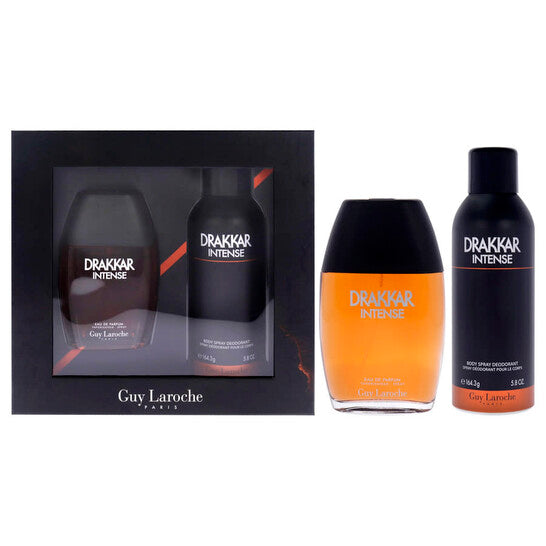 Guy Laroche Men's Drakkar Intense Gift Set Fragrances - Luxurious Fragrance Available Online in Hong Kong & China