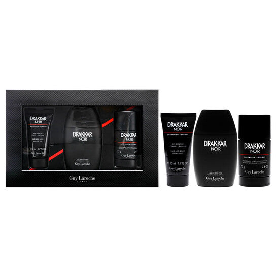 Guy Laroche Men's Drakkar Noir Gift Set Fragrances (Wholesale) - Luxurious Fragrance Available Online in Hong Kong & China