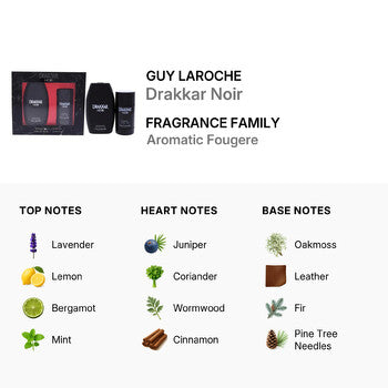 Guy Laroche Men's Drakkar Noir Gift Set (Wholesale) - Luxurious Fragrance Available Online in Hong Kong & China