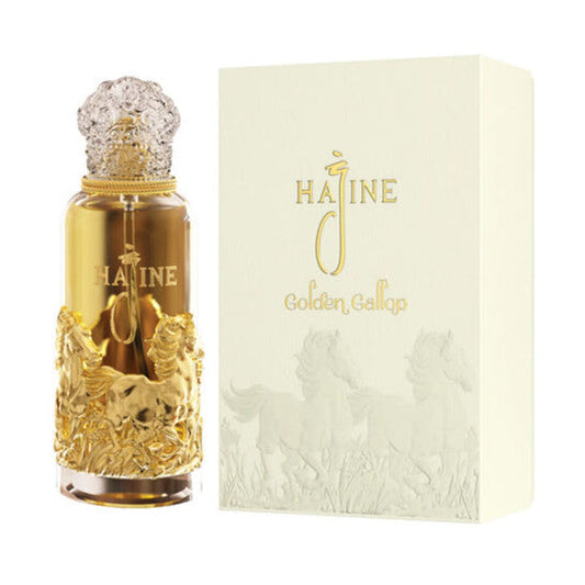 Hajine Unisex Golden Gallop EDP Spray 3.38 oz Fragrances (Wholesale) - Luxurious Fragrance Available Online in Hong Kong & China