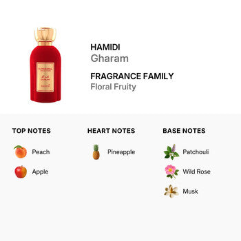 Hamidi Unisex Gharam EDP Spray 3.4 oz Fragrances (Wholesale) - Luxurious Fragrance Available Online in Hong Kong & China
