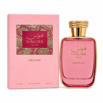 Rasasi Ladies Hawas Dreams EDP Body Spray Spray 3.4 oz Fragrances (Wholesale) - Luxurious Fragrance Available Online in Hong Kong & China