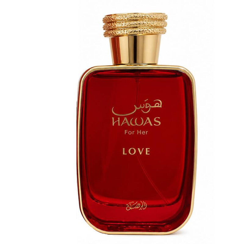 Rasasi Ladies Hawas Love EDP Body Spray Spray 3.4 oz Fragrances - Luxurious Fragrance Available Online in Hong Kong & China