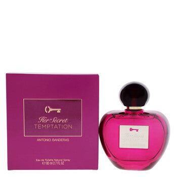 Antonio Banderas Her Secret Temptation by Antonio Banderas for Women - 2.7 oz EDT Spray - Luxurious Fragrance Available Online in Hong Kong & China