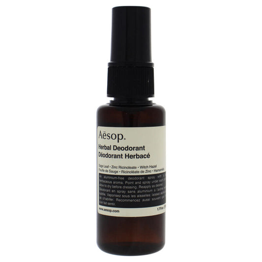 Aesop Herbal Deodorant Spray by Aesop for Unisex - 1.7 oz Deodorant Spray - Luxurious Fragrance Available Online in Hong Kong & China