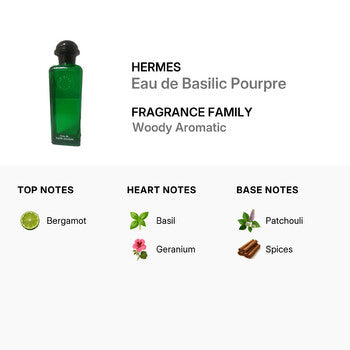 Hermes Ladies Eau de Basilic Pourpre EDC 6.7 oz (Wholesale) - Luxurious Fragrance Available Online in Hong Kong & China