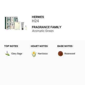 Hermes Men's H24 Gift Set - Luxurious Fragrance Available Online in Hong Kong & China
