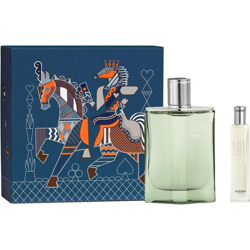 Hermes Men's H24 Herbes Vives Gift Set Fragrances - Luxurious Fragrance Available Online in Hong Kong & China