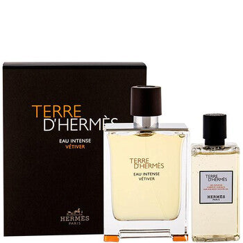 Hermes Men's Terre D'Hermes Eau Intense Vetiver Gift Set - Luxurious Fragrance Available Online in Hong Kong & China