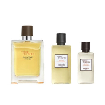 Hermes Men's Terre D'Hermes Eau Intense Vetiver Gift Set - Luxurious Fragrance Available Online in Hong Kong & China