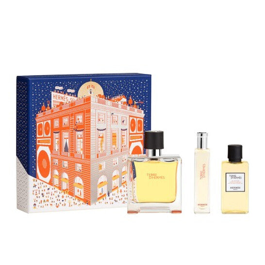 Hermes Men's Terre d'Hermes Pure Perfume Gift Set - Luxurious Fragrance Available Online in Hong Kong & China