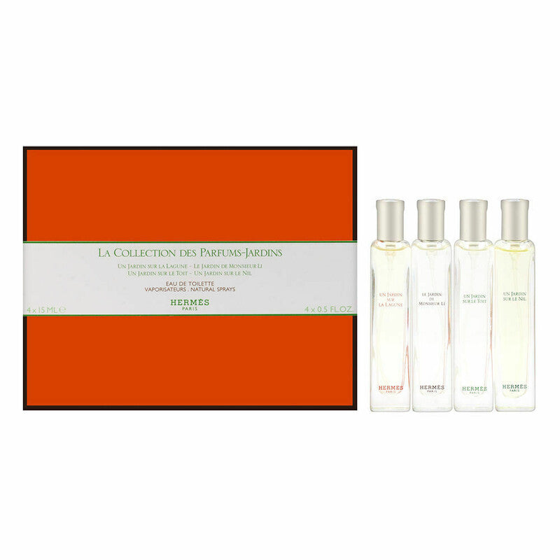 Hermes The Gardens Collection Coffret 4 Piece x 15ml - Luxurious Fragrance Available Online in Hong Kong & China
