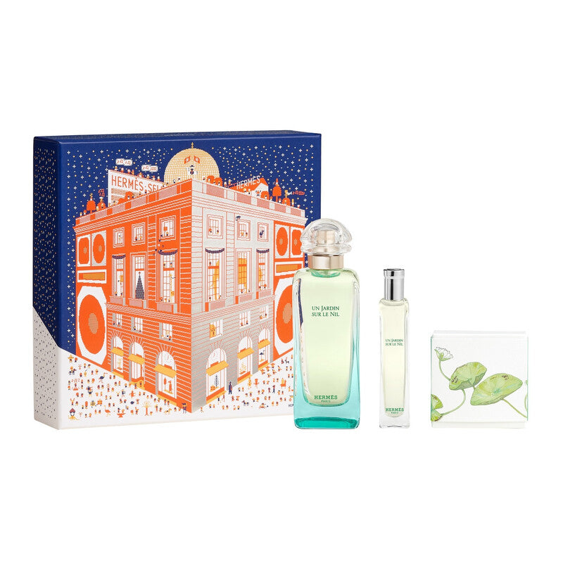Hermes Un Jardin Sur Le Nil Gift Set Bath & Body (Wholesale) - Luxurious Fragrance Available Online in Hong Kong & China