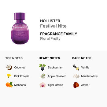 Hollister Ladies Festival Nite EDP Spray 1 oz  (Wholesale) - Luxurious Fragrance Available Online in Hong Kong & China