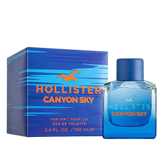 Hollister Men's Canyon Sky EDT Spray 3.4 oz Fragrances  - Luxurious Fragrance Available Online in Hong Kong & China
